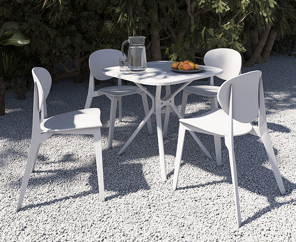 Mesa de Restaurante Tonnati | Polipropileno UV para Exterior