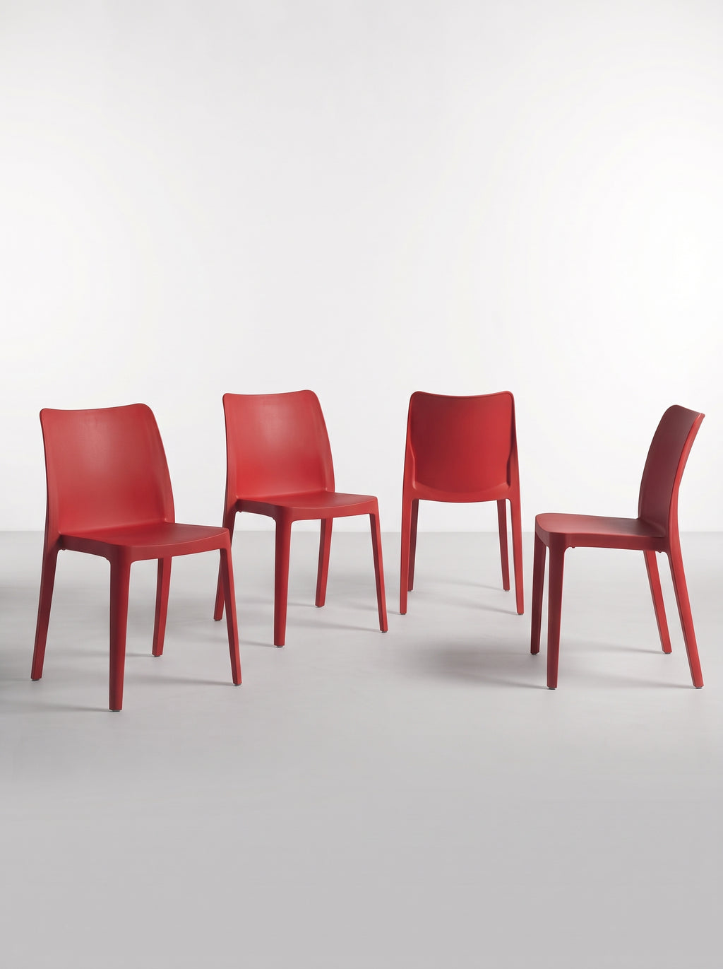 Set de 4 Sillas Solei | Restaurante y Terraza UV Monobloque