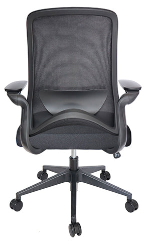 Silla Operativa Dolphin | Malla Ergonómica y Brazos Abatibles