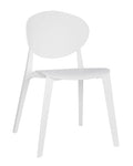 Silla Exterior e Interior Teksi | Monobloque UV Resistente