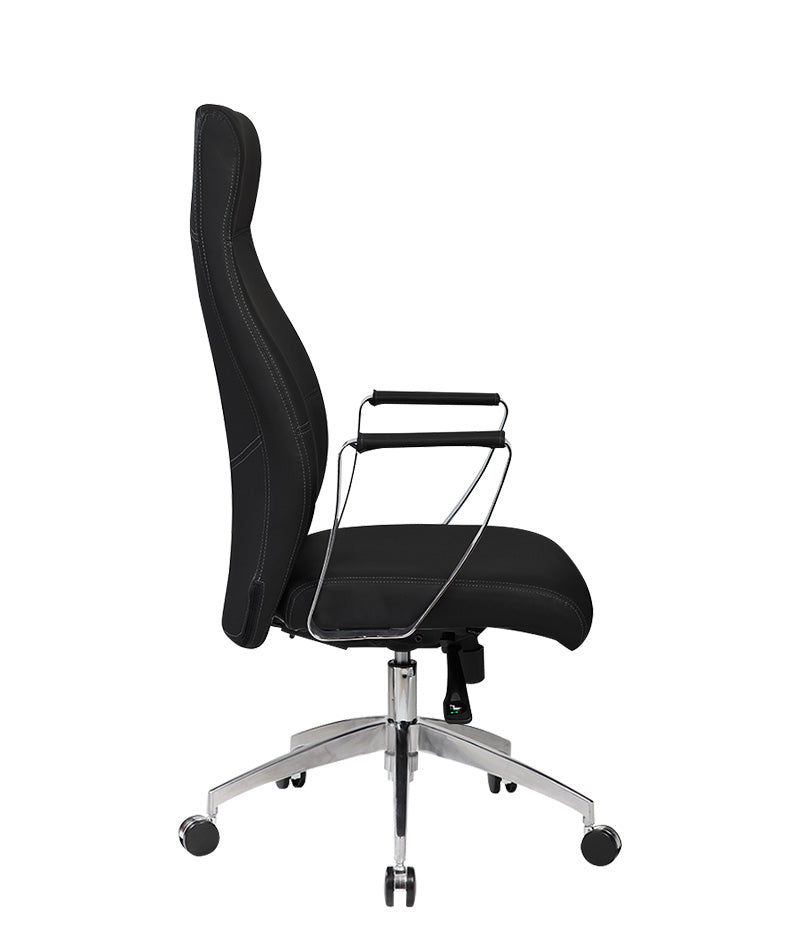 Silla Ejecutiva AC-10 | Mecanismo Synchro y Base Cromada