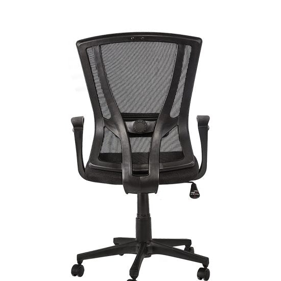 Silla operativa Break-S con respaldo de malla, vista trasera