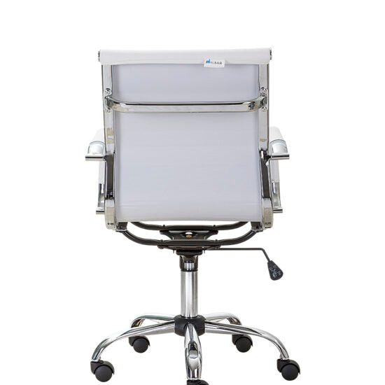 Silla Ejecutiva GA-002 | Respaldo Medio Base Cromada