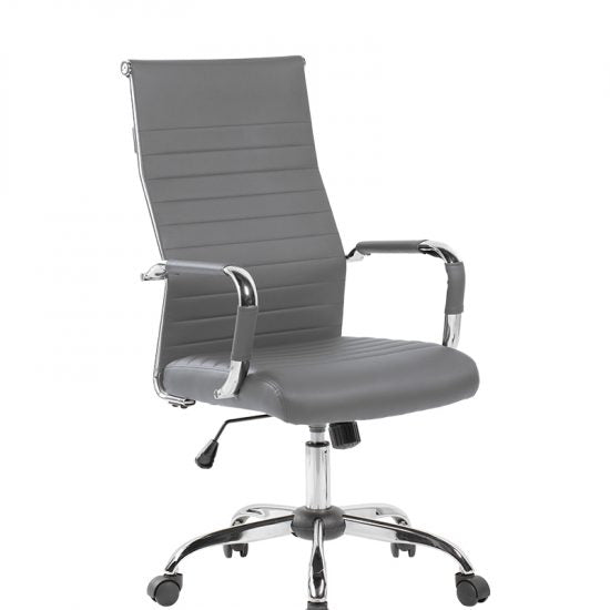Silla Ejecutiva GA-003A | Respaldo Alto Base Cromada