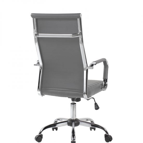Silla Ejecutiva GA-003A | Respaldo Alto Base Cromada