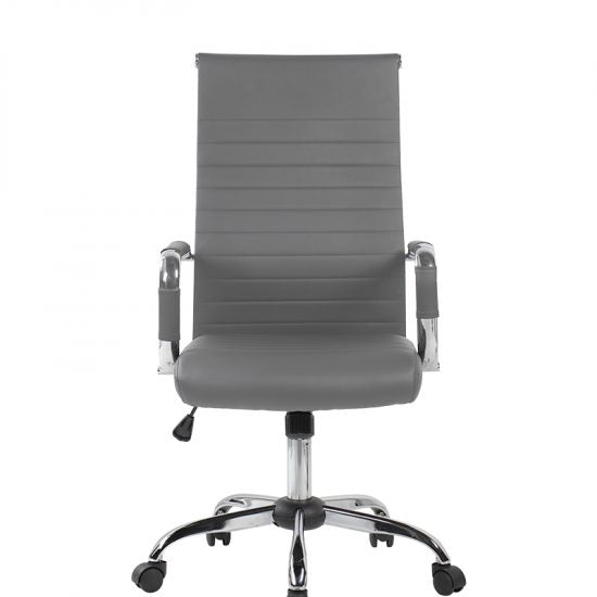 Silla Ejecutiva GA-003A | Respaldo Alto Base Cromada