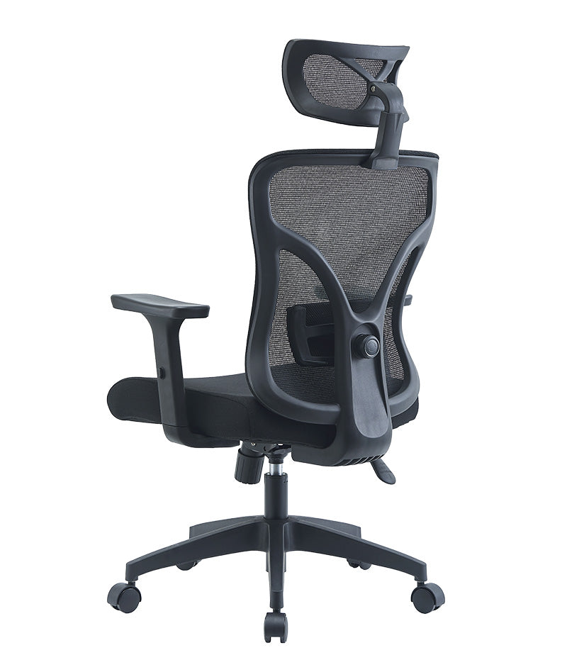 Silla Ejecutiva LK-30 | Soporte Lumbar 2D y Cabecera Ajustable