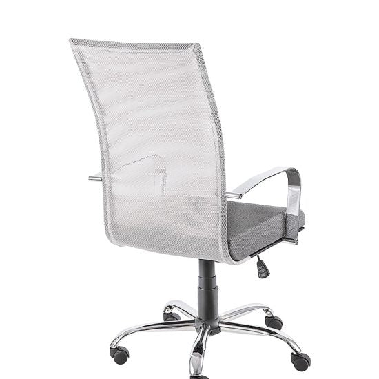 Silla Ejecutiva M-150 | Respaldo Malla Alto Base Cromada