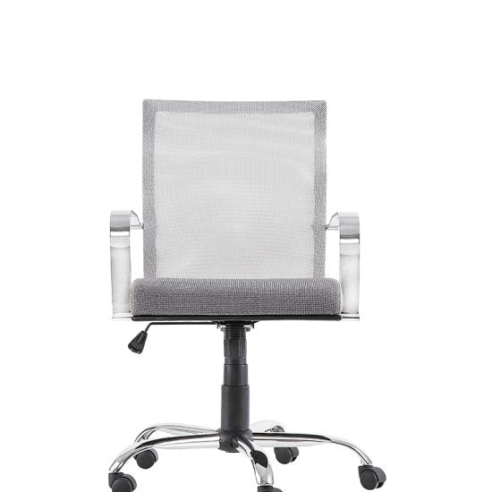 Silla Semiejecutiva M-155 | Respaldo Malla Base Cromada